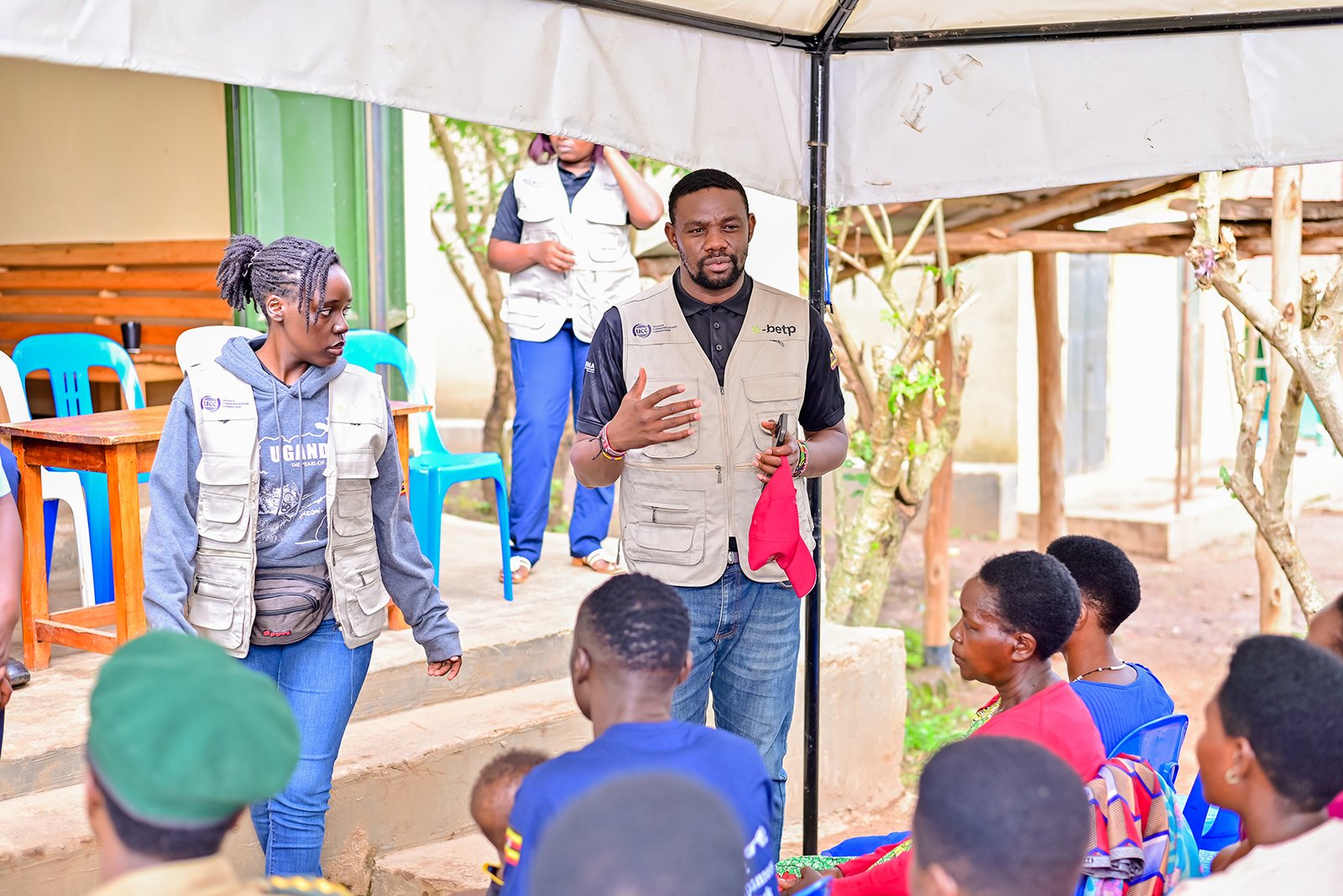 Digital training session, Kibale
